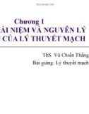 Giáo trinh lý thuyết mạch - Chương 1