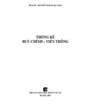 THỐNG KÊ BƯU CHÍNH, VIỄN THÔNG - Pgs.Ts.Nguyễn Đăng Quang phần 1