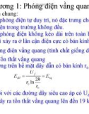 Bài giảng Kỹ thuật cao áp: Chương 1 Phóng điện vầng quang