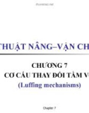 Kỹ thuật nâng vận chuyển - Chương 7. Cơ cấu thay đổi tầm với