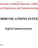 COMMUNICATIONS SYSTEMS Digital Communications