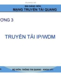 Bài giảng Mạng truyền tải quang: Chương 3