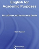 ENGLISH FOR ACADEMIC PURPOSES AN ADVANCED RESOURCE BOOK