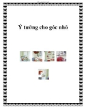 Ý tưởng cho góc nhỏ