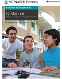 Business and Economics Q Manual A student guide for producing quality work on time