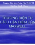 Bài giảng Tĩnh điện học: Phần XIV - ĐHBK TP.HCM