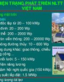 Năng lượng tái tạo (Phần 2) - Chương 2: Hiện trang phát triển NLTT tại Việt Nam