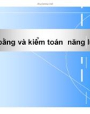 Bài giảng Cân bằng và kiểm toán năng lượng - GV. Phạm Thị Thu Hà