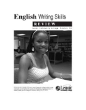 English Writing Skills REVIEW Lenoir Community College, Kinston, NC