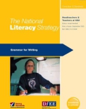 The National Literacy Strategy Grammar for Writing