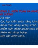 Bài giảng Quản lý năng lượng: Chương 5 - ĐH Thủy lợi