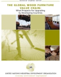 THE GLOBAL WOOD FURNITURE VALUE CHAIN: What Prospects for Upgrading by Developing Countries