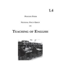 POSITION PAPER NATIONAL FOCUS GROUP ON TEACHING OF ENGLISH