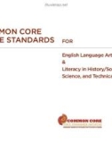 Sách English Language arts & Literacy in History/Social Studies, Science, and technical Subjects