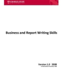 Business and Report Writing Skills Version 1.0 2008