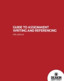 Guide to assignment writing and referencing (4th edition)