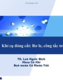 Bài giảng Khí cụ đóng cắt: Rơ le, công tắc tơ