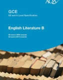 GCE AS and A Level Speciﬁcation English Literature B