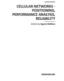 CELLULAR NETWORKS POSITIONING, PERFORMANCE ANALYSIS, RELIABILITY