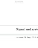 Signal and systems