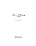 ENGLISH AS A GLOBAL LANGUAGE SECOND EDITION