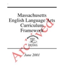 Sách Massachusetts English Language Arts Curriculum Framework