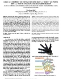 Khảo sát, thiết kế và chế tạo mô hình bàn tay robot mô phỏng bàn tay người ứng dụng cảm biến Leap Motion