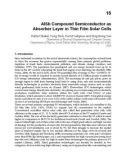 Solar Cells New Aspects and Solutions Part 11