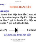 Bài giảng Kỹ thuật điện tử: Chương II - Lê Thị Kim Anh