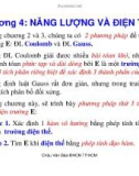 Bài giảng Trường điện từ: Chương 4 - Châu Văn Bảo (ĐH Công nghiệp TP.HCM)