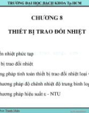 Bài giảng Truyền nhiệt: Chương 8 - ThS. Phan Thành Nhân