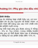 Phụ gia cho dầu nhờn