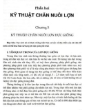 Giáo trình Chăn nuôi lợn (Dùng trong các trường THCN): Phần 2