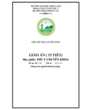 Giáo án Thú y chuyên khoa - ThS. Đỗ Thị Lan Phương