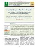 Integrated effect of inorganic and biofertilizers on macro and micro nutrient uptake in strawberry (Fragaria ananassa, Duch)