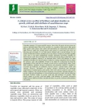 A critical review on effect of fertilizers and plant densities on growth, yield and yield attributes of cucurbitaceous crops