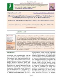 Effect of integrated nutrient management on yield and yield attributes of pearl millet [pennisetum glaucum (L.) R. Br. Emend stuntz]Effect of integrated nutrient management on yield and yield attributes of pearl millet [pennisetum glaucum (L.) R. Br. Emend stuntz]