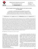 Effects of organic manures and non-chemical weed control on wheat. II. Grain quality