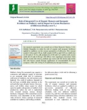 Role of integrated use of organic manures and inorganic fertilizers on mulberry and its impact on cocoon parameters of silkworm (Bombyx mori L.)