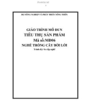 Giáo trình Tiêu thụ sản phẩm - MĐ06: Trồng cây bời lời