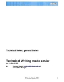 Technical Notes, general SeriesTechnical Writing made easierrev