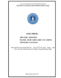 Giáo trình Sinh hóa (Nghề: Khoa học cây trồng - Cao đẳng): Phần 1 - Trường Cao đẳng Cộng đồng Đồng Tháp