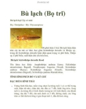 Bù lạch (Bọ trĩ)