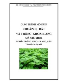 Giáo trình Chuẩn bị đất và trồng khoai lang - MĐ02: Trồng khoai lang, sắn