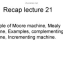 Lecture Theory of Automata: Lesson 22