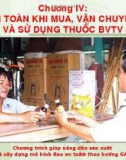 An toàn khi mua vận chuyển thuốc bảo vệ thực vật ( Nguyễn Văn Thiệu)