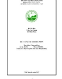 Đề cương chi tiết học phần: Chăn nuôi lợn (Dùng cho chuyên ngành chăn nuôi thú y POHE)