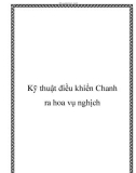 Kỹ thuật điều khiển Chanh ra hoa vụ nghịch