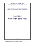 Giáo trình Phát triển nông thôn