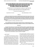 Các yếu tố ảnh hưởng đến ý định liên kết của hộ sản xuất rau an toàn với doanh nghiệp trong sản xuất và tiêu thụ rau an toàn tại xã Đặng Xá, huyện Gia Lâm, thành phố Hà Nội